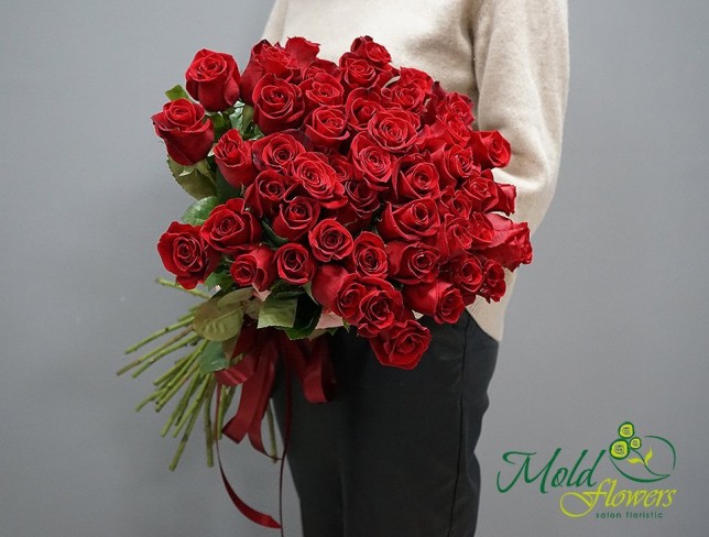 Trandafir roșu Freedom 50-60 cm foto